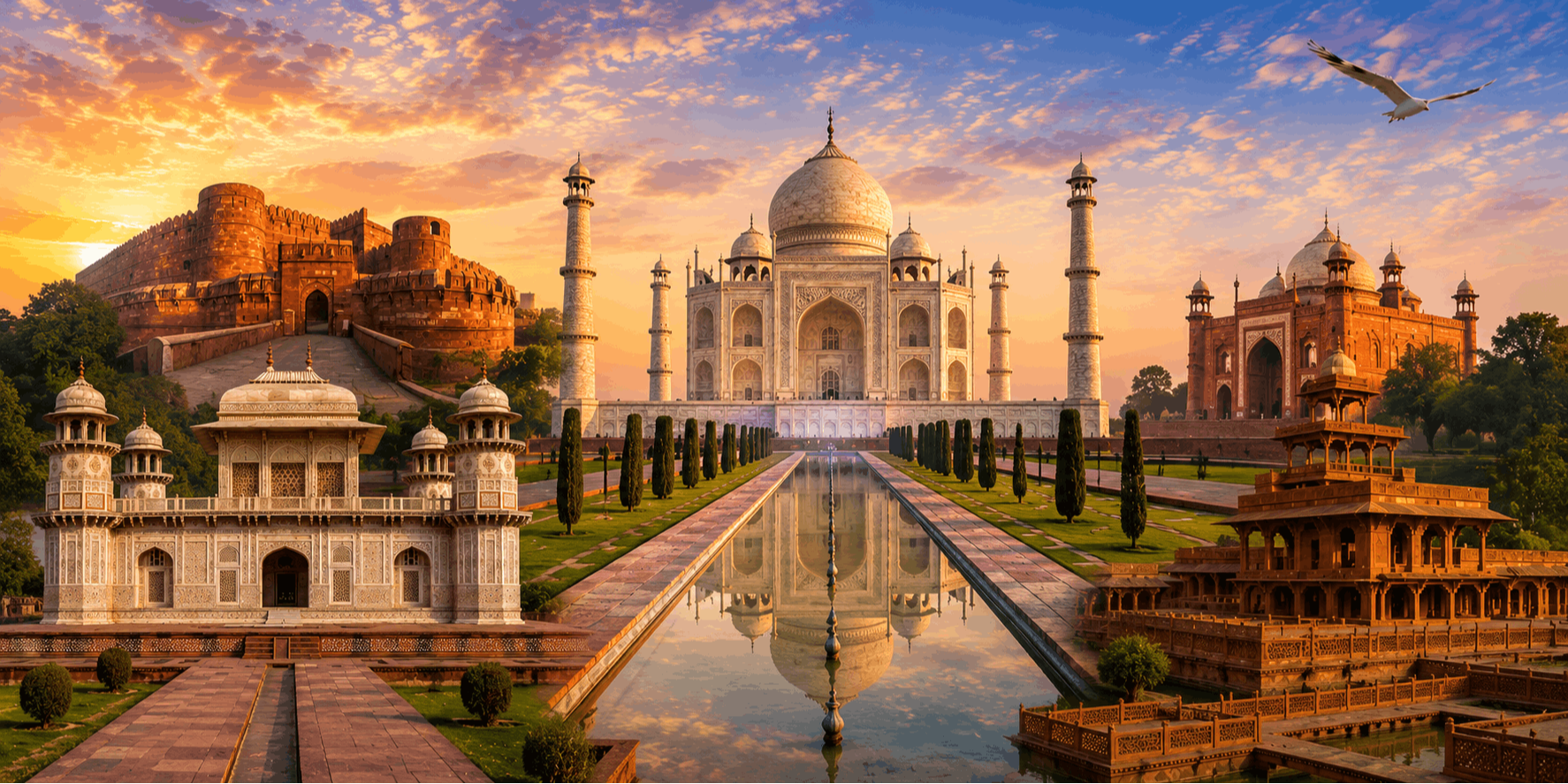 Same Day Agra Sightseeing – Delhi Pickup & Drop!